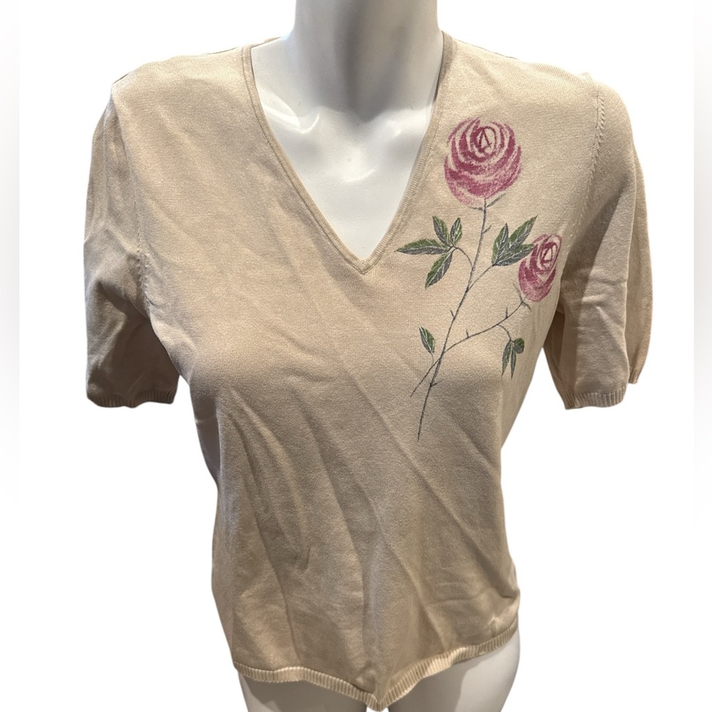 Vintage Alexandra Bartlett Silk blend Blouse